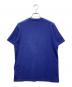 PRADA (プラダ) 21AW ラバーロゴ ナイロンポケット クルーネック半袖Tシャツカットソー ネイビー サイズ:M：20000円