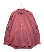POLO RALPH LAURENポロ・ラルフローレン）の古着「BLAKEボタンダウンシャツ」｜レッド
