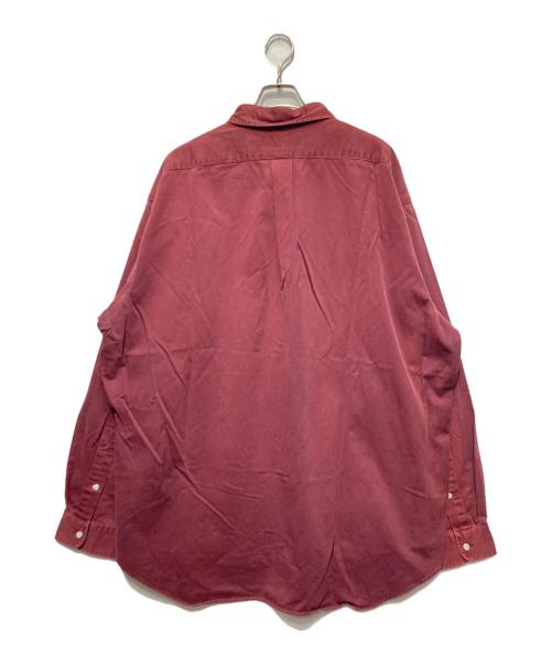 POLO RALPH LAUREN（ポロ・ラルフローレン）POLO RALPH LAUREN (ポロ・ラルフローレン) BLAKEボタンダウンシャツ レッド サイズ:XXLの古着・服飾アイテム