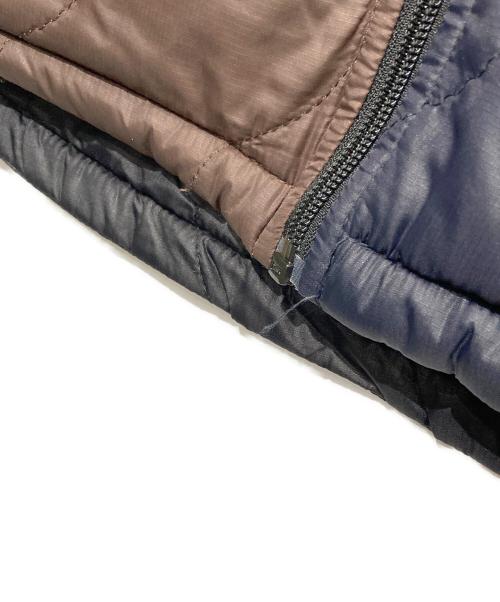 WILD THINGS（ワイルドシングス）WILD THINGS (ワイルドシングス) QUILTED PARKA/キルテッド パーカー ネイビー×カーキ サイズ:Lの古着・服飾アイテム