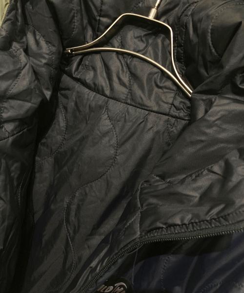 WILD THINGS（ワイルドシングス）WILD THINGS (ワイルドシングス) QUILTED PARKA/キルテッド パーカー ネイビー×カーキ サイズ:Lの古着・服飾アイテム