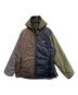WILD THINGS（ワイルドシングス）の古着「QUILTED PARKA/キルテッド パーカー」｜ネイビー×カーキ