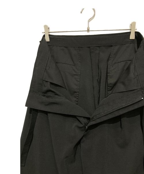 JOURNAL STANDARD（ジャーナルスタンダード）JOURNAL STANDARD (ジャーナルスタンダード) リネン混オーバーパンツ ブラック サイズ:Mの古着・服飾アイテム