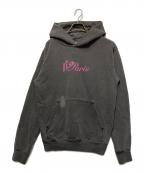 BASKET CASEバスケットケース）の古着「PARIS hoodie」｜ブラック