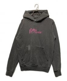 BASKET CASE（バスケットケース）の古着「PARIS hoodie」｜ブラック