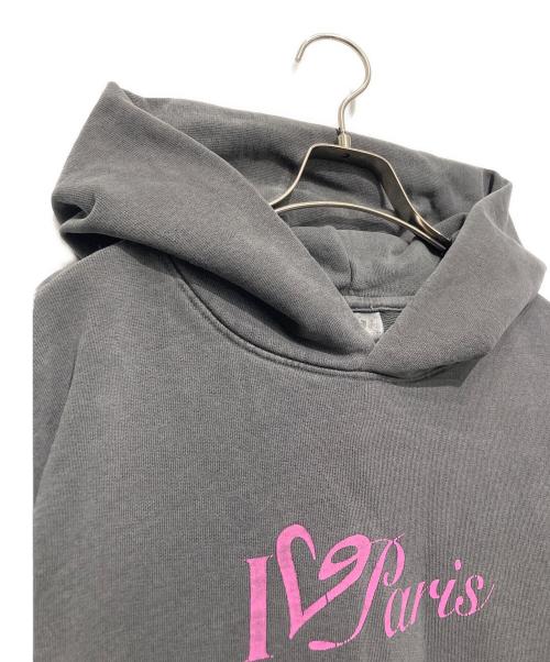 BASKET CASE（バスケットケース）BASKET CASE (バスケットケース) PARIS hoodie ブラック サイズ:Sの古着・服飾アイテム