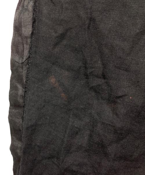 Midorikawa（ミドリカワ）Midorikawa (ミドリカワ) LINEN TROUSER PANTS/リネン トラウザー パンツ ブラック サイズ:Sの古着・服飾アイテム