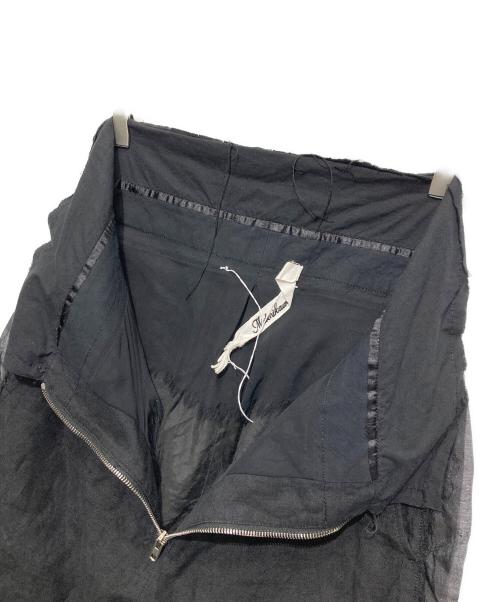 Midorikawa（ミドリカワ）Midorikawa (ミドリカワ) LINEN TROUSER PANTS/リネン トラウザー パンツ ブラック サイズ:Sの古着・服飾アイテム