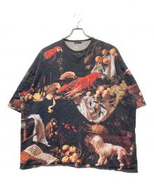 LAD MUSICIAN（ラッドミュージシャン）の古着「バロック絵画調プリントTシャツ」｜ブラック