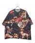LAD MUSICIAN（ラッドミュージシャン）の古着「バロック絵画調プリントTシャツ」｜ブラック