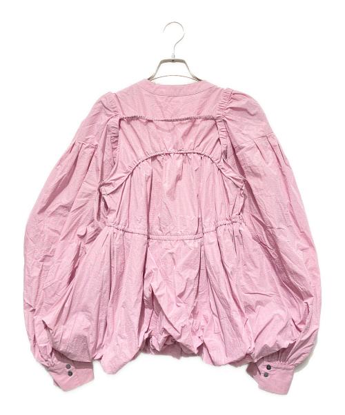 MAISON SPECIAL（メゾンスペシャル）MAISON SPECIAL (メゾンスペシャル) マルチウェイタフタブラウス ピンク サイズ:FREEの古着・服飾アイテム