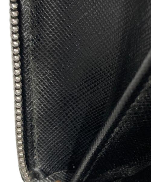 PRADA（プラダ）PRADA (プラダ) テスートナイロンラウンドジップ長財布 ブラックの古着・服飾アイテム