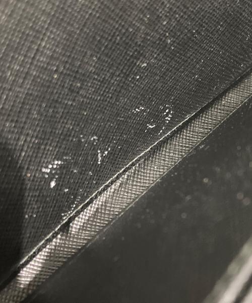 PRADA（プラダ）PRADA (プラダ) テスートナイロンラウンドジップ長財布 ブラックの古着・服飾アイテム