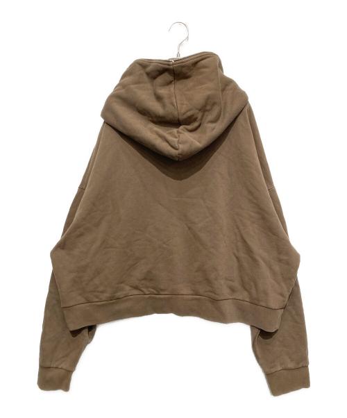 entire studios（エンタイアスタジオ）ENTIRE STUDIOS (エンタイアスタジオ) ジップパーカー ブラウン サイズ:Mの古着・服飾アイテム