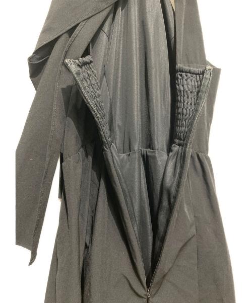 Snidel（スナイデル）Snidel (スナイデル) ホルターネックフレアワンピース ブラック サイズ:サイズ1の古着・服飾アイテム