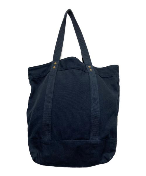 POLO RALPH LAUREN（ポロ・ラルフローレン）POLO RALPH LAUREN (ポロ・ラルフローレン) トートバッグ ネイビーの古着・服飾アイテム