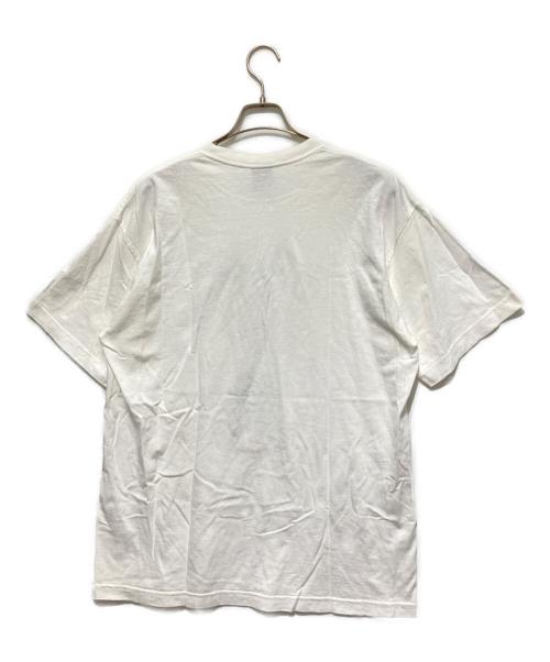 stussy（ステューシー）stussy (ステューシー) APPLEBUM (アップルバム) プリントTシャツ ホワイト サイズ:XLの古着・服飾アイテム