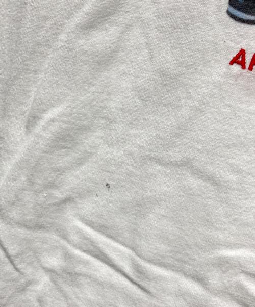 stussy（ステューシー）stussy (ステューシー) APPLEBUM (アップルバム) プリントTシャツ ホワイト サイズ:XLの古着・服飾アイテム