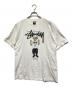 stussy（ステューシー）の古着「プリントTシャツ」｜ホワイト