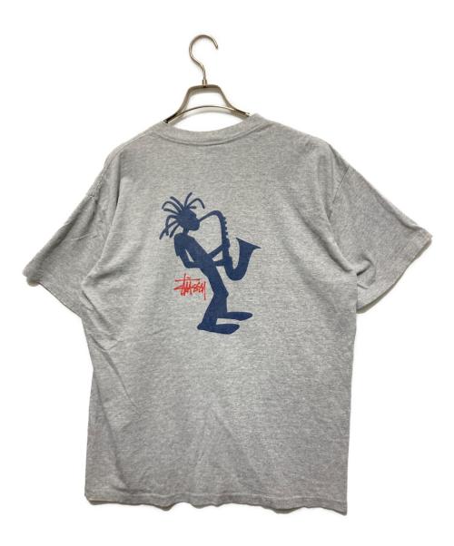 stussy（ステューシー）stussy (ステューシー) 90’S Vespa ベスパ Tシャツ グレー サイズ:XLの古着・服飾アイテム