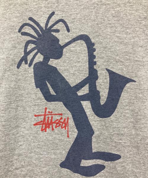stussy（ステューシー）stussy (ステューシー) 90’S Vespa ベスパ Tシャツ グレー サイズ:XLの古着・服飾アイテム