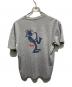 OLD STUSSY (オールドステューシー) シャドーマンプリントTシャツ 紺タグ　90’S グレー サイズ:XL：18000円