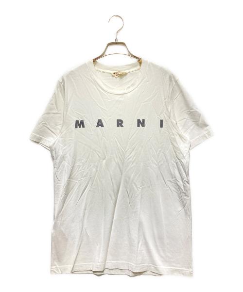 MARNI（マルニ）MARNI (マルニ) オーガニックジャージーTシャツ ホワイト サイズ:48の古着・服飾アイテム