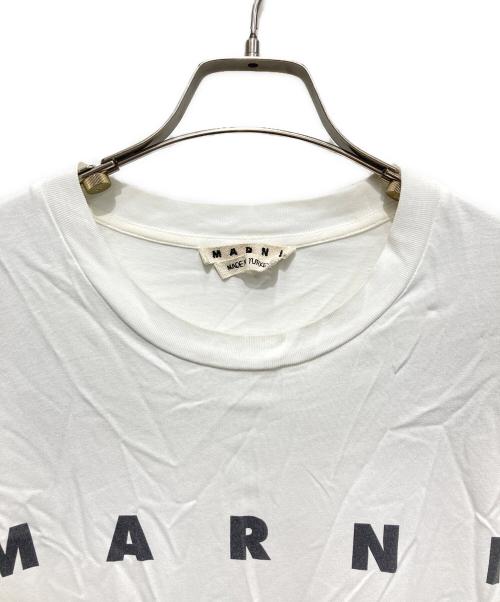 MARNI（マルニ）MARNI (マルニ) オーガニックジャージーTシャツ ホワイト サイズ:48の古着・服飾アイテム