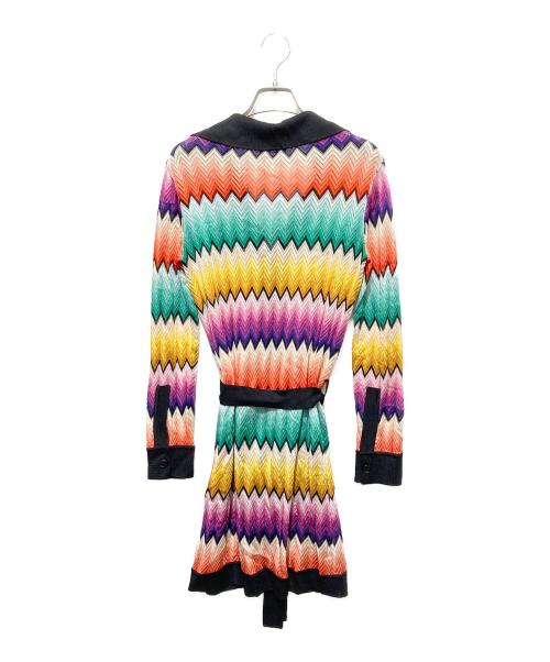 missoni（ミッソーニ）MISSONI (ミッソーニ) 柄ワンピース マルチカラー サイズ:不明の古着・服飾アイテム