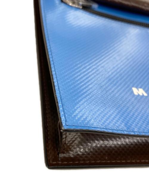 MARNI（マルニ）MARNI (マルニ) TRIBECA POUCH SHOULDER BAG/トライベッカ ポーチ ショルダー バッグ スカイブルーの古着・服飾アイテム