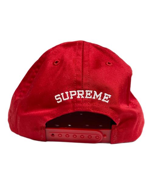 SUPREME（シュプリーム）Supreme (シュプリーム) 17AW Studded Script Logo 5-Panel レッドの古着・服飾アイテム