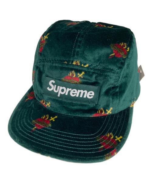 SUPREME（シュプリーム）SUPREME (シュプリーム) Sacred Hearts Camp Cap グリーンの古着・服飾アイテム