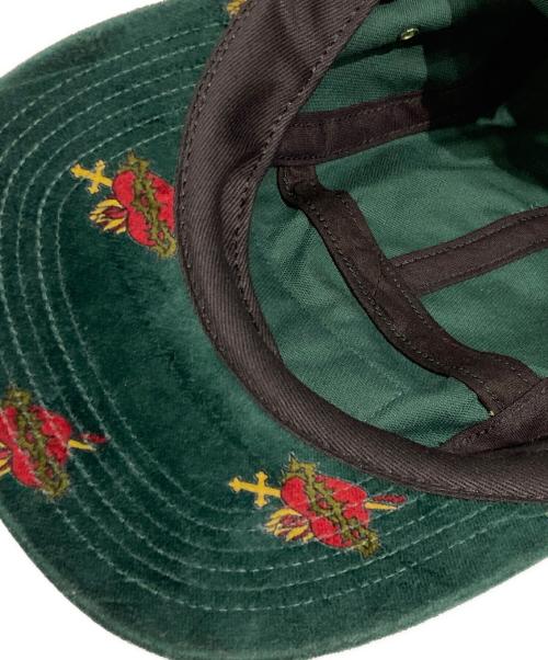 SUPREME（シュプリーム）SUPREME (シュプリーム) Sacred Hearts Camp Cap グリーンの古着・服飾アイテム