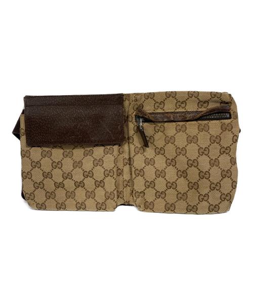 GUCCI（グッチ）GUCCI (グッチ) ウエストポーチ ベージュの古着・服飾アイテム