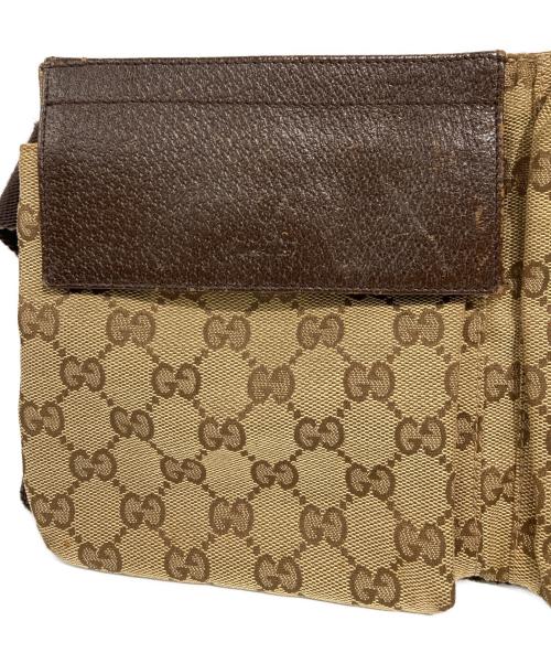 GUCCI（グッチ）GUCCI (グッチ) ウエストポーチ ベージュの古着・服飾アイテム