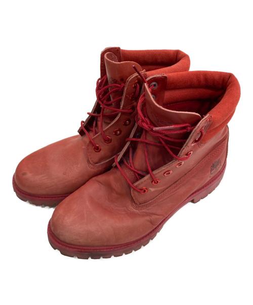 Timberland（ティンバーランド）Timberland (ティンバーランド) 6インチ プレミアム ブーツ レッド サイズ:26.5cmの古着・服飾アイテム