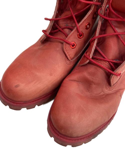 Timberland（ティンバーランド）Timberland (ティンバーランド) 6インチ プレミアム ブーツ レッド サイズ:26.5cmの古着・服飾アイテム