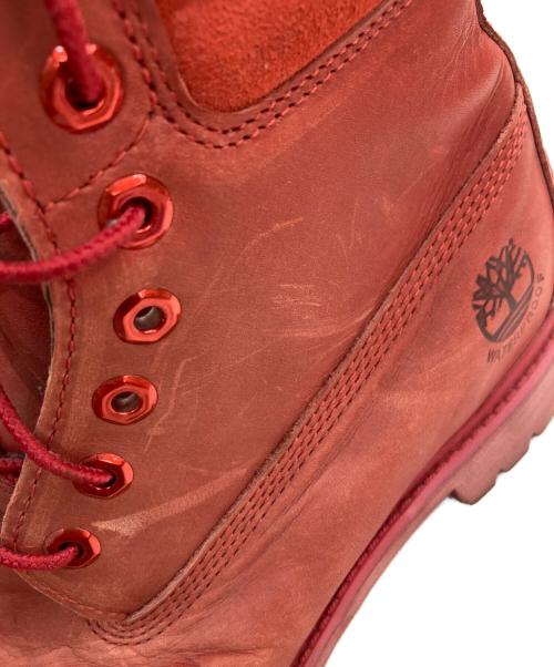 Timberland（ティンバーランド）Timberland (ティンバーランド) 6インチ プレミアム ブーツ レッド サイズ:26.5cmの古着・服飾アイテム
