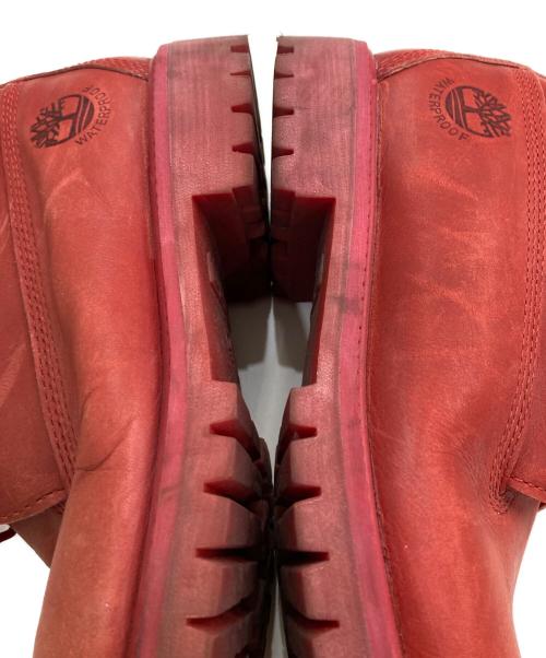 Timberland（ティンバーランド）Timberland (ティンバーランド) 6インチ プレミアム ブーツ レッド サイズ:26.5cmの古着・服飾アイテム