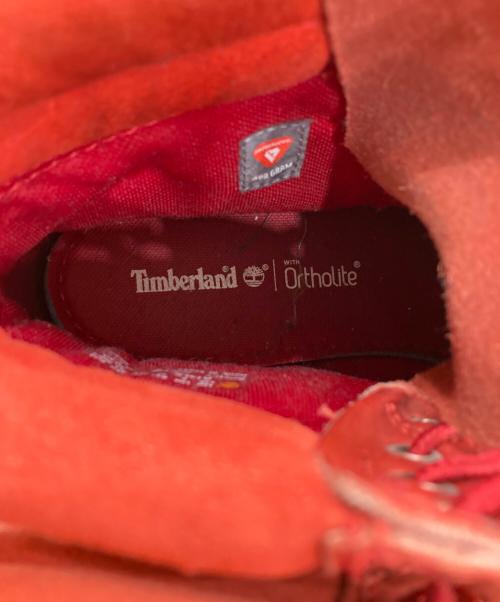 Timberland（ティンバーランド）Timberland (ティンバーランド) 6インチ プレミアム ブーツ レッド サイズ:26.5cmの古着・服飾アイテム