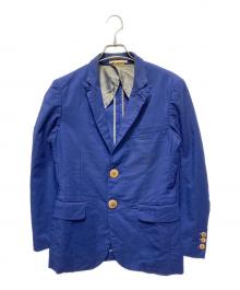 COMME des GARCONS HOMME PLUS（コムデギャルソンオムプリュス）の古着「テーラードジャケット」｜ネイビー
