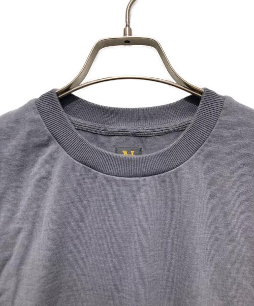 BATONER（バトナ―）BATONER (バトナ―) コットンブラウジング半袖Tシャツ グレー サイズ:1の古着・服飾アイテム