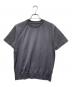 BATONER（バトナ―）の古着「コットンブラウジング半袖Tシャツ」｜グレー