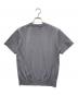 BATONER (バトナ―) コットンブラウジング半袖Tシャツ グレー サイズ:1：7000円