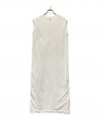 BATONERバトナ―）の古着「36URAKE FRENCH SLEEVE ONEPIECE」｜ホワイト