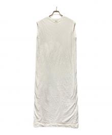 BATONER（バトナ―）の古着「36URAKE FRENCH SLEEVE ONEPIECE」｜ホワイト