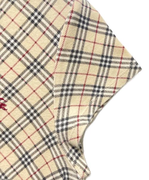 BURBERRY（バーバリー）BURBERRY (バーバリー) ノバチェックTシャツ ベージュ サイズ:38の古着・服飾アイテム