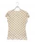 BURBERRY (バーバリー) ノバチェックTシャツ ベージュ サイズ:38：7000円