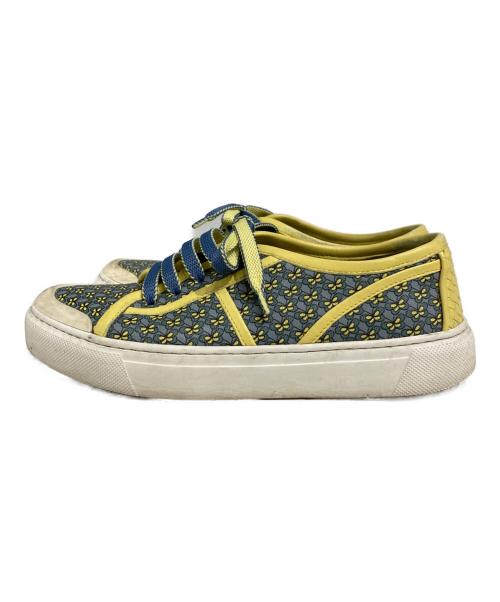 BOTTEGA VENETA（ボッテガベネタ）BOTTEGA VENETA (ボッテガベネタ) パピヨンスニーカー ブルー サイズ:36の古着・服飾アイテム
