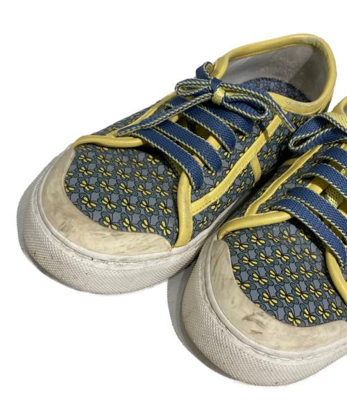 BOTTEGA VENETA（ボッテガベネタ）BOTTEGA VENETA (ボッテガベネタ) パピヨンスニーカー ブルー サイズ:36の古着・服飾アイテム